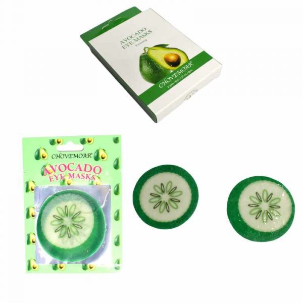 CHOVEMOAR Eye patches with avocado extract 6 ml, set - 6 pairs